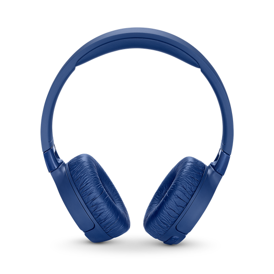 JBL Tune 600BTNC - Blue - Wireless, on-ear, active noise-cancelling headphones. - Front image number null