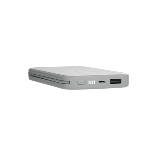 InstantGo 10000 Built-in Lightning Cable - White - 30W PD ultra-fast charging power bank - Detailshot 1 image number null