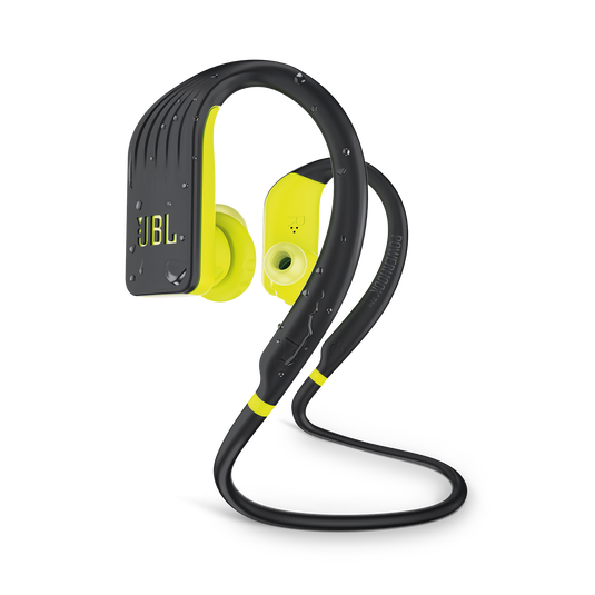 JBL Endurance JUMP - Yellow - Waterproof Wireless Sport In-Ear Headphones - Hero image number null