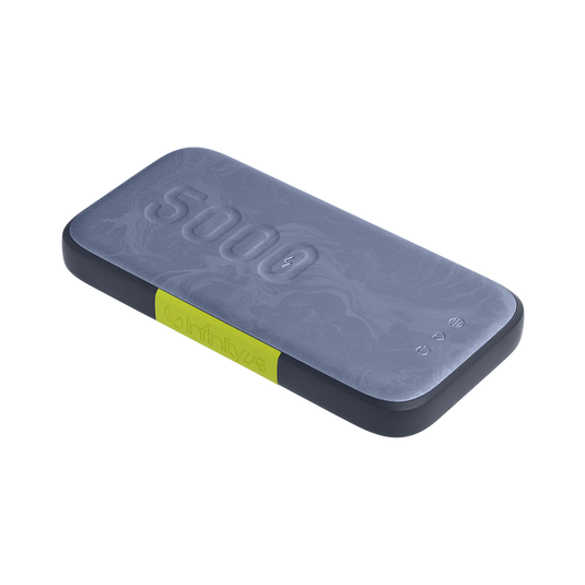 InstantGo 5000 Wireless - Blue - 18W PD fast charging power bank with wireless charging - Detailshot 2 image number null