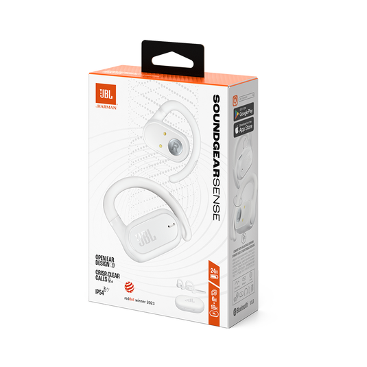 JBL Soundgear Sense - White - True wireless open-ear headphones - Detailshot 11 image number null