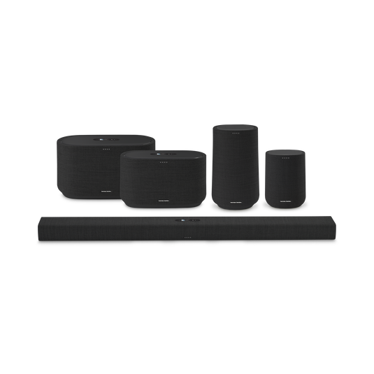 Harman Kardon Citation 500 - Black - Large Tabletop Smart Home Loudspeaker System - Detailshot 5 image number null