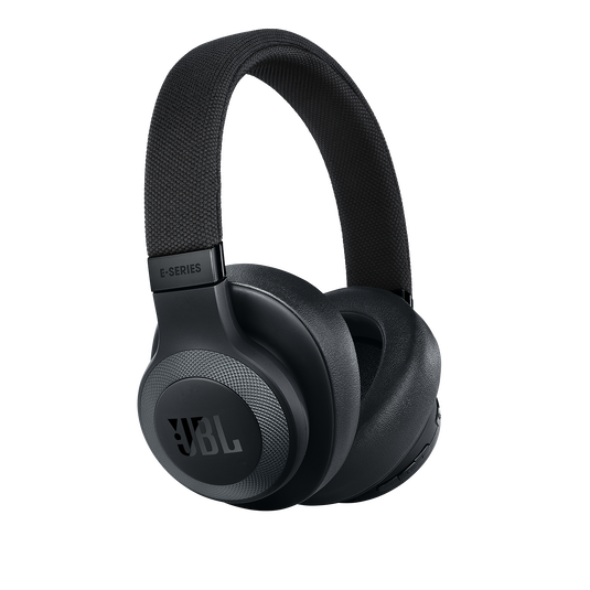 JBL E65BTNC - Black Matte - Wireless over-ear noise-cancelling headphones - Hero image number null