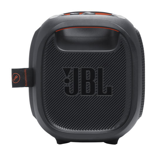 JBL PartyBox On-the-Go Essential - Black - Portable party speaker with built-in lights and wireless mic - Right image number null