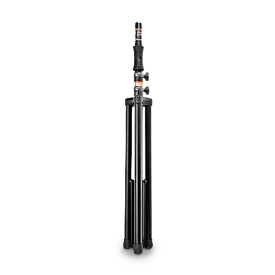 JBL Tripod Stand (Gas Assist) - Black - Lift-assist Aluminum Tripod Speaker Stand with Integrated Speaker Adapter - Detailshot 2 image number null