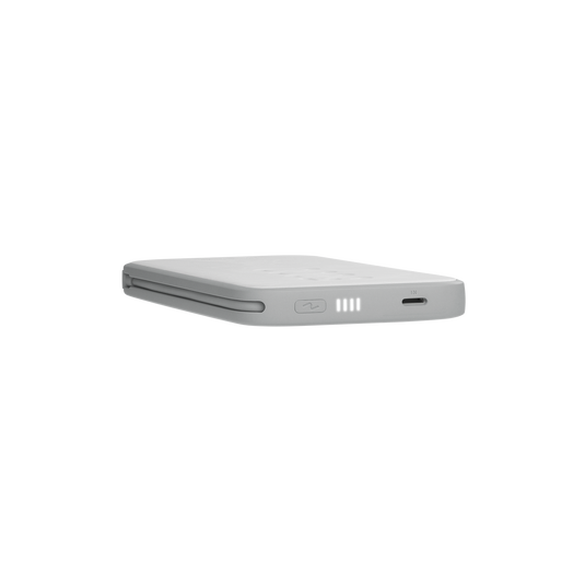 InstantGo 5000 Built-in Lightning Cable - White - 18W PD fast charging power bank - Detailshot 1 image number null