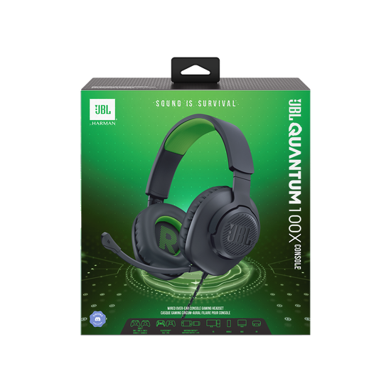JBL Quantum 100X Console Casque gaming filaire circum aural avec micro amovible