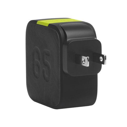 InstantCharger 65W 2 USB - Black - Powerful USB-C and USB-A GaN PD charger - Detailshot 4 image number null