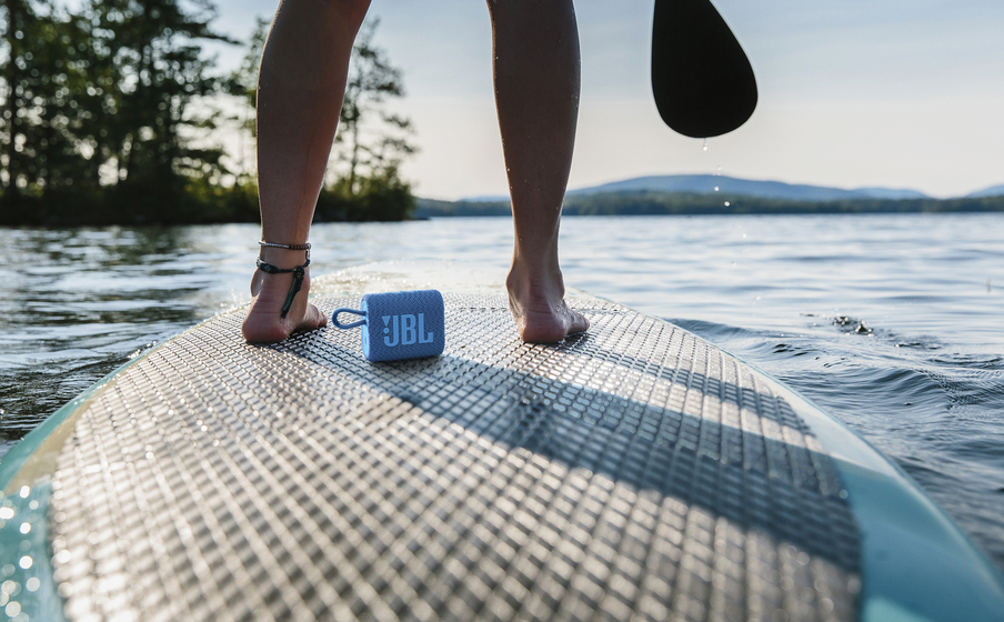JBL Go 3 Eco Résiste à la poussière et à l’eau conformément à la norme IP67 - Image