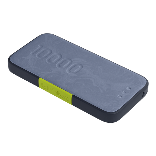 InstantGo 10000 Built-in USB-C Cable - Blue - 30W PD ultra-fast charging power bank - Detailshot 2 image number null