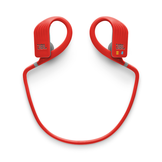 JBL Endurance DIVE - Red - Waterproof Wireless In-Ear Sport Headphones with MP3 Player - Detailshot 3 image number null