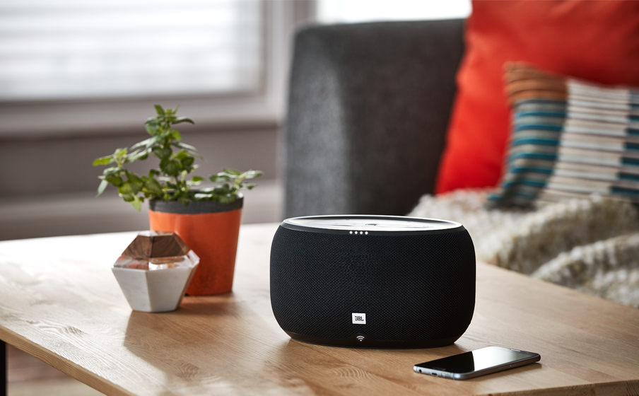 JBL Link 300 Configuration simple avec l’application Google Home pour iOS et Android
(Configuration et utilisation simplifiées) - Image