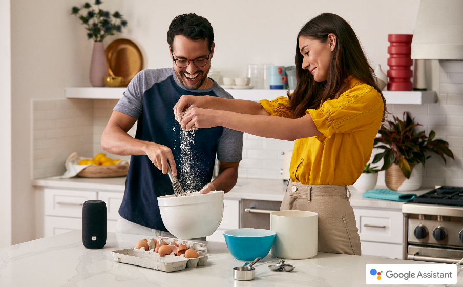 JBL Link Portable Requêtes vocales grâce à l’Assistant Google - Image
