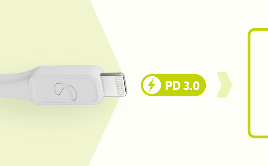 InstantConnect USB-C to Lightning Puissance de charge rapide 3.0 jusqu’à 20 W - Image