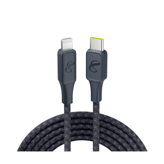 InstantConnect USB-C to Lightning - Blue - 20W PD fast charging cable for iPhone® and iPad® - Hero image number null