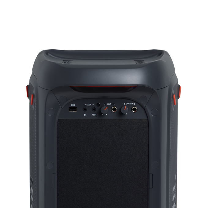 JBL PartyBox 100 - Black - Powerful portable Bluetooth party speaker with dynamic light show - Detailshot 5 image number null