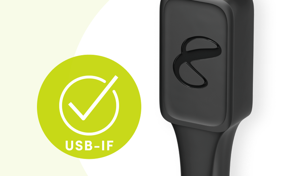 InstantConnect USB-C to USB-C Certifié USB-IF - Image