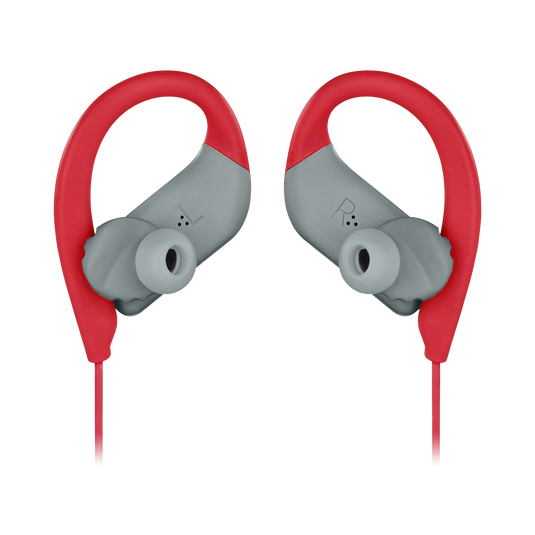 JBL Endurance SPRINT - Red - Waterproof Wireless In-Ear Sport Headphones - Detailshot 3 image number null