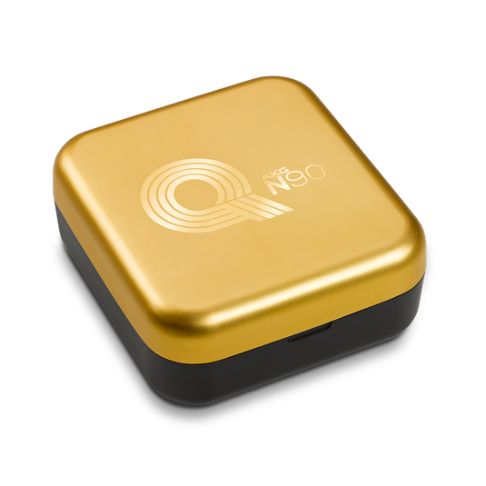 N90Q - Gold - Reference class auto-calibrating noise-cancelling headphones - Detailshot 2 image number null