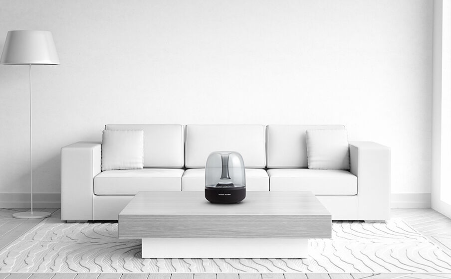 AURA STUDIO 2 | Enceinte de salon sans fil avec éclairage ambiant