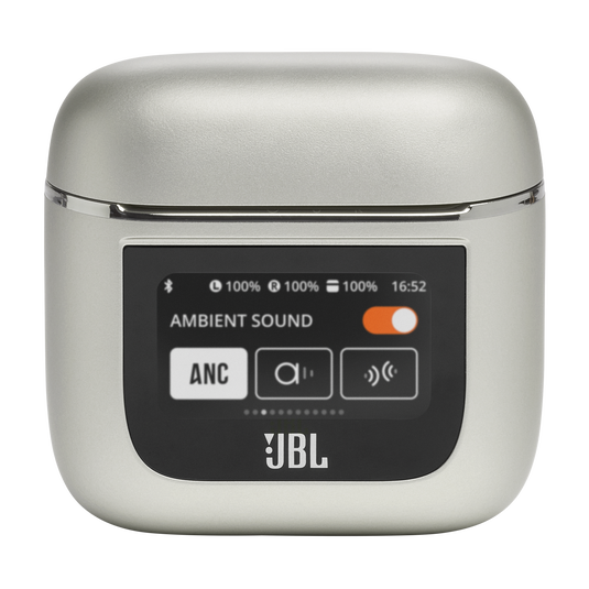JBL Charging Case for JBL Tour Pro 2 - Champagne - Charging Case - Hero image number null
