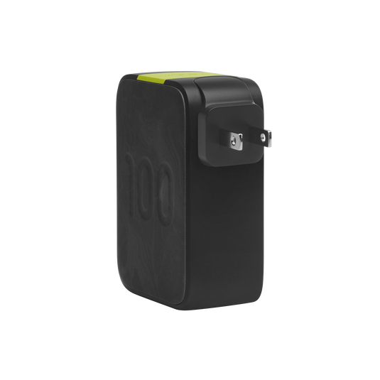 InstantCharger 100W 4 USB - Black - Ultra-powerful USB-C and USB-A GaN PD charger - Detailshot 1 image number null