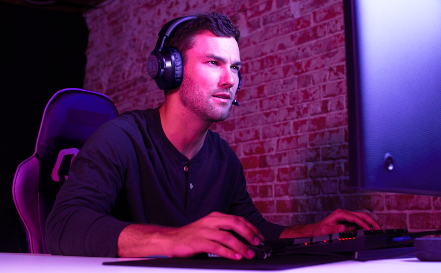 JBL Quantum 350 Wireless Ne ratez aucun moment avec la technologie sans fil 2,4 GHz sans perte de qualité - Image