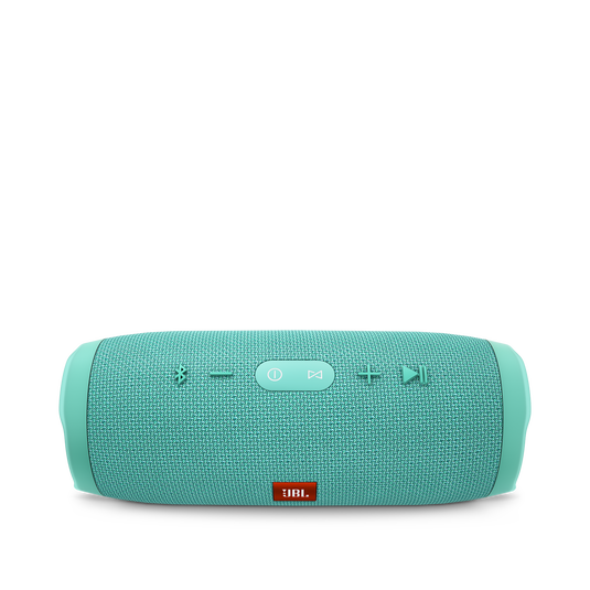 JBL Charge 3 - Teal - Full-featured waterproof portable speaker with high-capacity battery to charge your devices - Detailshot 2 image number null