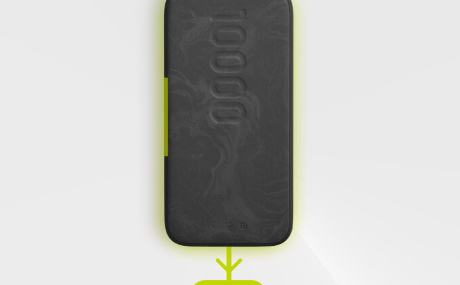 InstantGo 10000 Built-in Lightning Cable Fonctionnalité intelligente Pass Through - Image