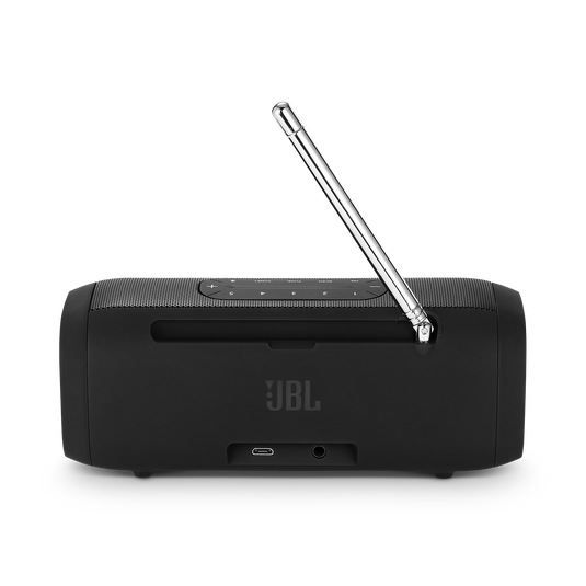 JBL Tuner - Black - Portable Bluetooth Speaker with DAB/FM radio - Back image number null