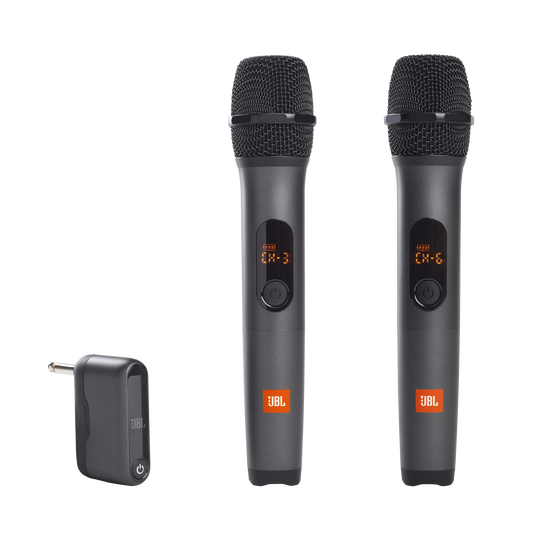 JBL Wireless Microphone Set - Black - Wireless two microphone system - Hero image number null