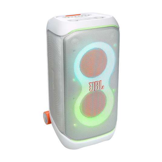 JBL PartyBox Stage 320 | Enceinte de soirée portable à roulettes