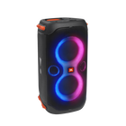 JBL Partybox 110 - Black - Portable party speaker with 160W powerful sound, built-in lights and splashproof design. - Hero