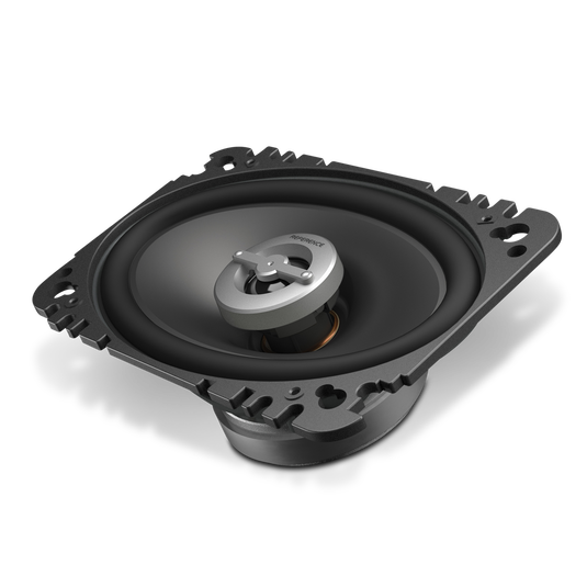 Reference 6402cfx - Black - A 4" x 6", custom-fit, two-way, high-fidelity coaxial speaker with true 4-ohm technology - Hero image number null