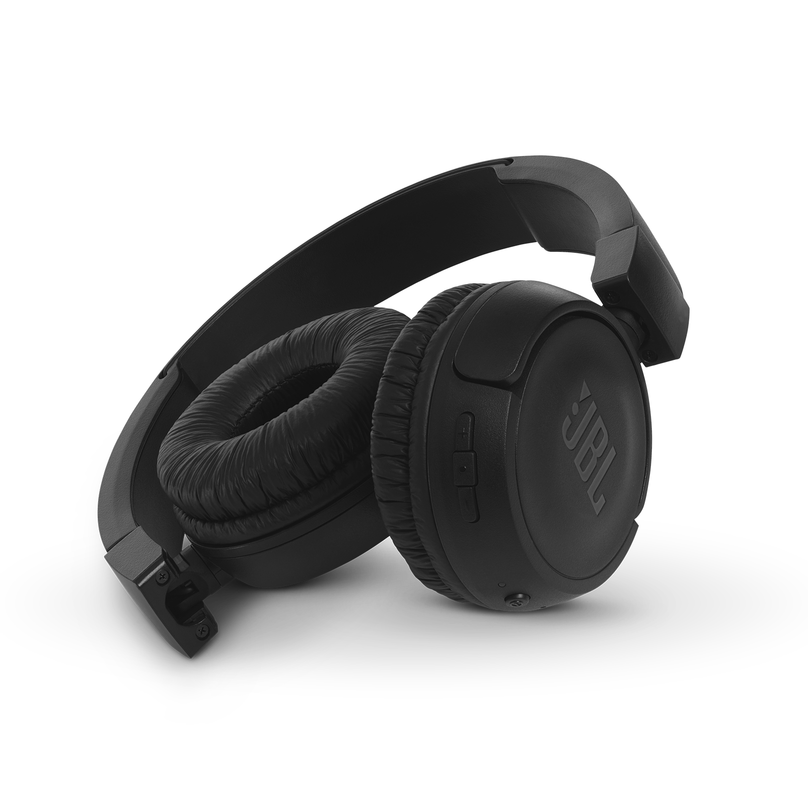 JBL T460BT - Black - Wireless on-ear headphones - Detailshot 1