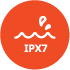 Faites sensation grâce à l’indice d’étanchéité IPX7