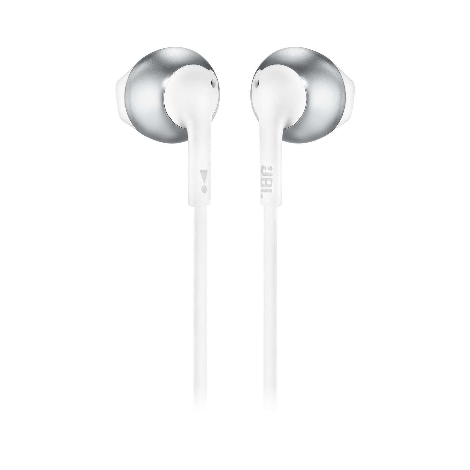 JBL Tune 205BT - Silver - Wireless Earbud headphones - Back