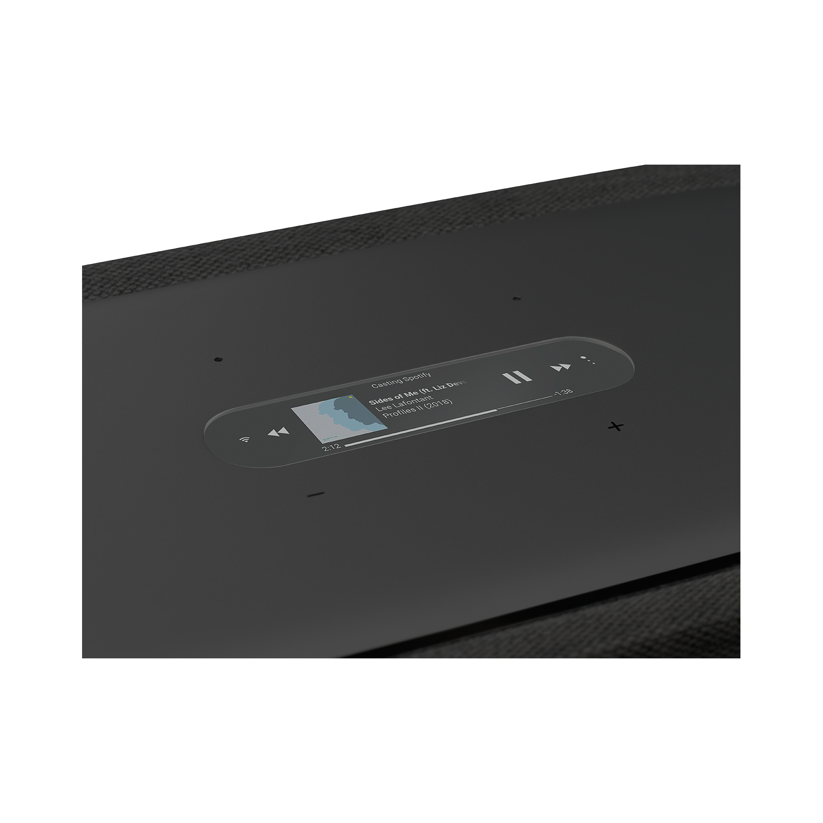 Harman Kardon Citation 500 - Black - Large Tabletop Smart Home Loudspeaker System - Detailshot 1