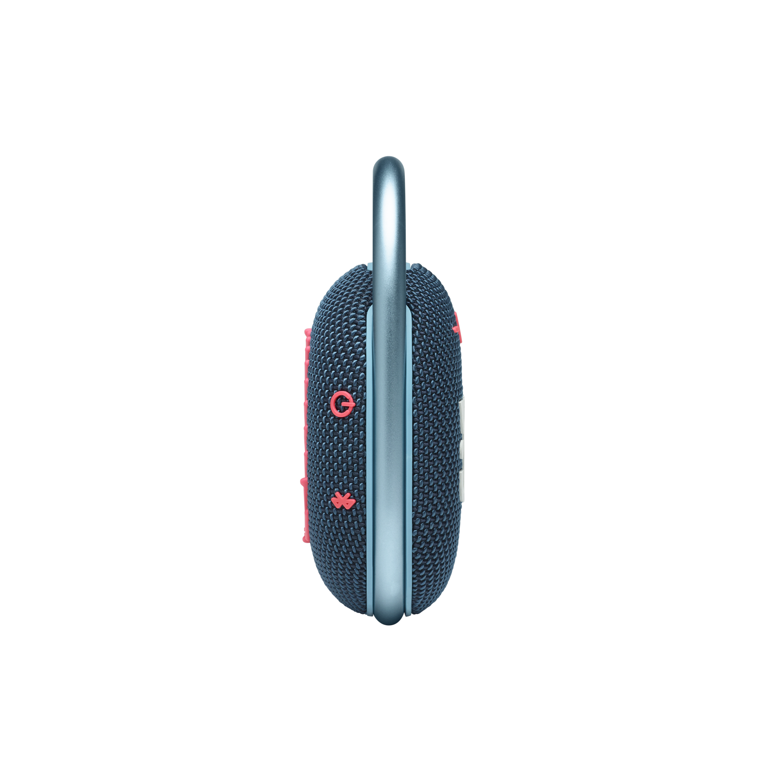 JBL Clip 4 - Blue / Pink - Ultra-portable Waterproof Speaker - Left