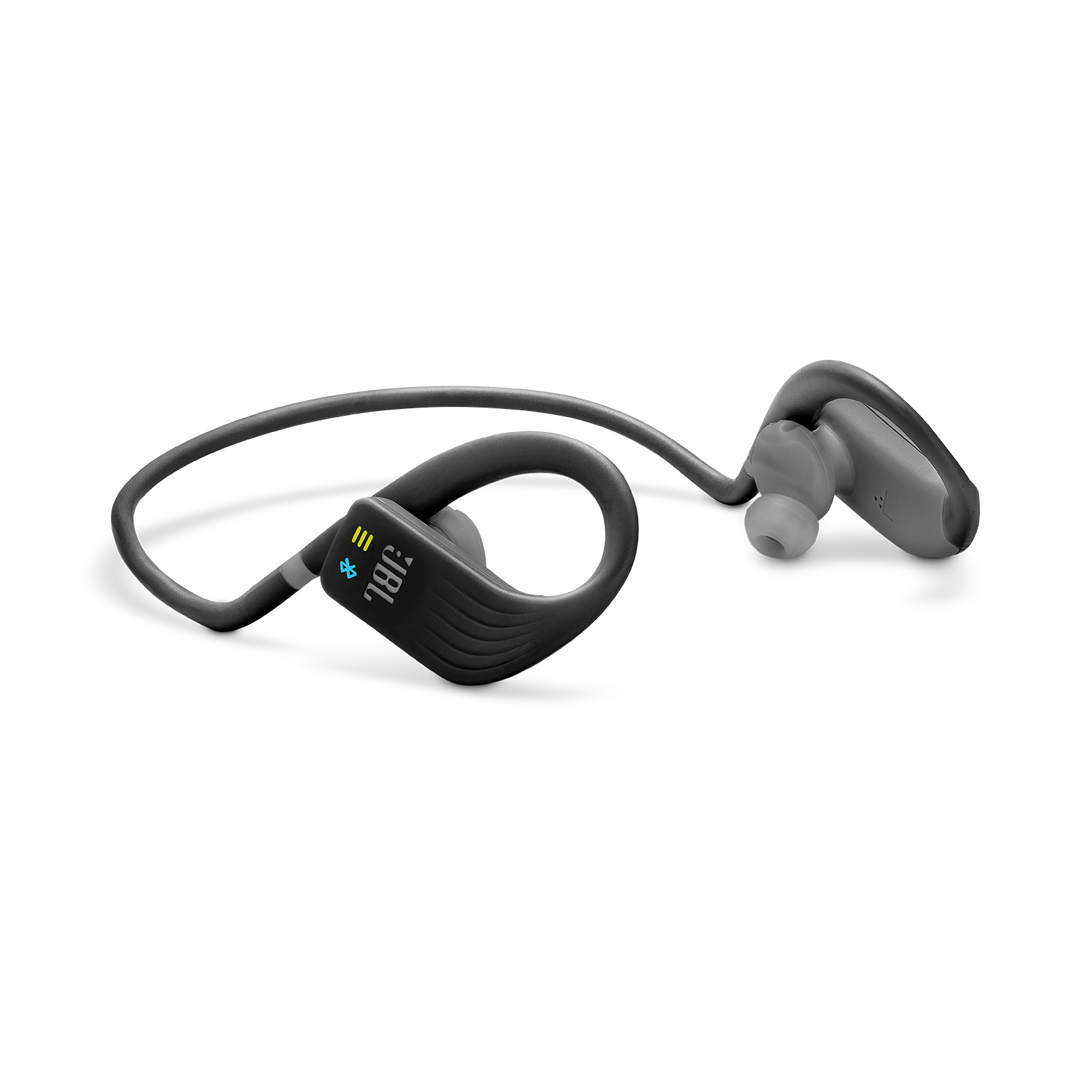 JBL Endurance DIVE - Black - Waterproof Wireless In-Ear Sport Headphones with MP3 Player - Detailshot 4