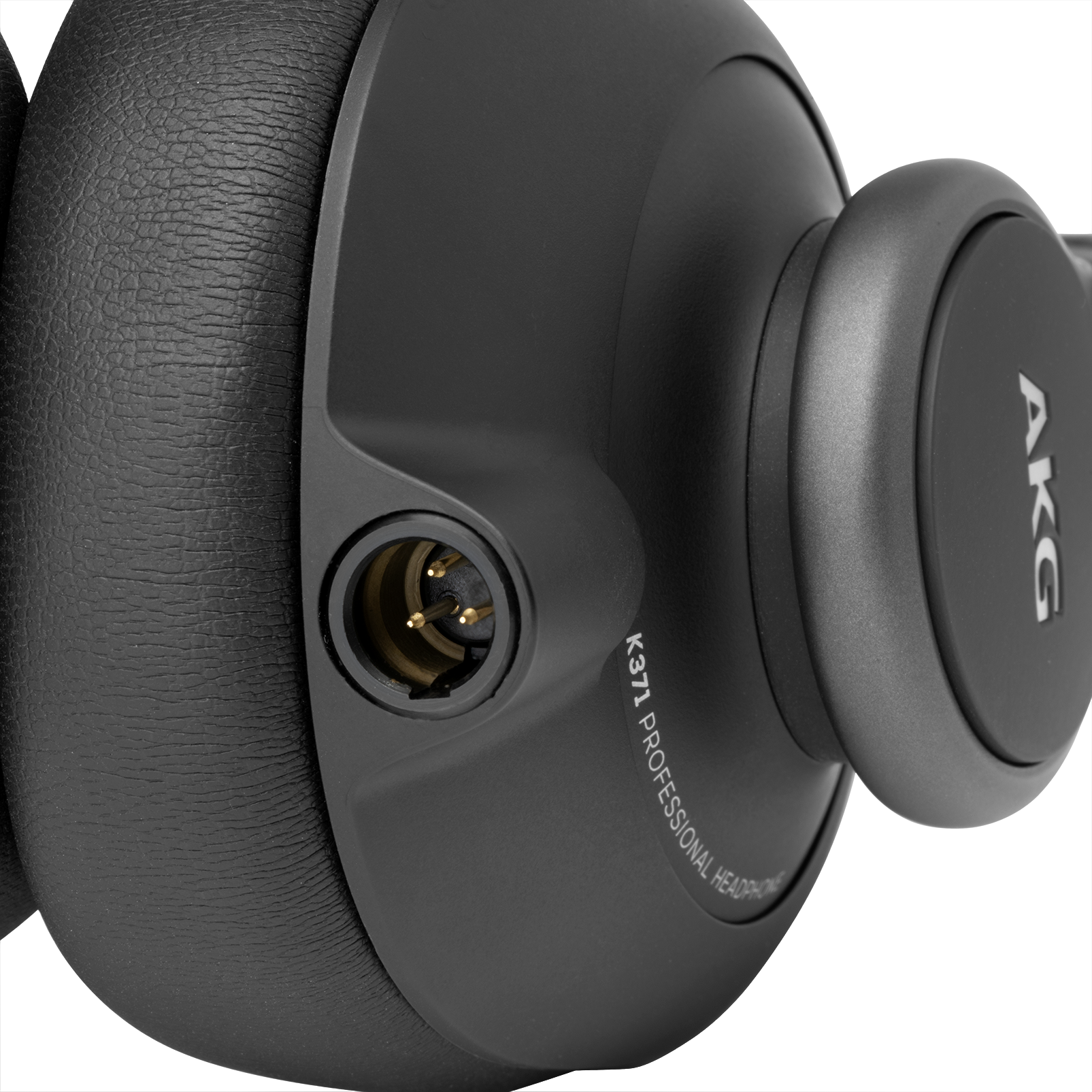K371 - Black - Over-ear, closed-back, foldable studio headphones  - Detailshot 4
